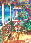 Caribbean porch